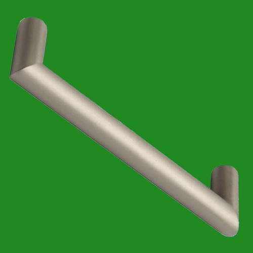 Matt nickel shape pull - d,
