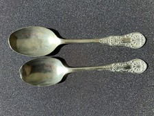 2 x Silver Plated Teaspoons -
