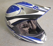 Fox FLITE MTB Full Face Downhill Helmet Black Medium 57-58cm Rampage V1 V2 V3