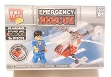 Emergency Rescue Block Tech Air Ambulance 36 Pieces