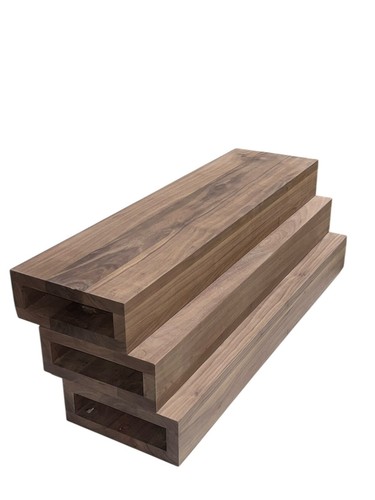 Solid walnut tread sleeves for - sleeves,