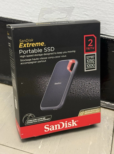 Sandisk extreme portable ssd - extreme,