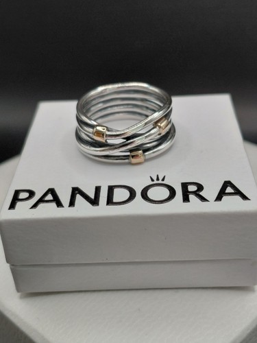 Pandora preloved silver 14k - pandora, &