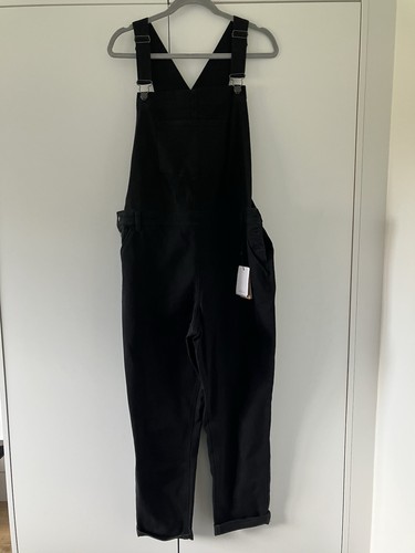 Black denim dungarees - m&co,