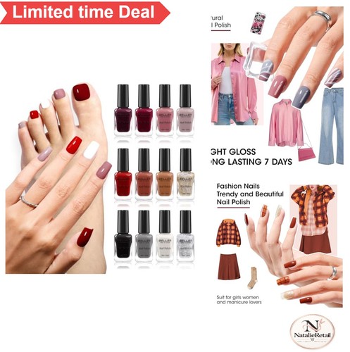 Color nail polish - 12, fall
