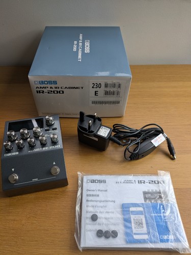 Boss 200 amp and - boss, ir-200