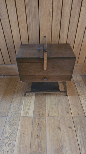 Vintage 1960s large sewing box - large,