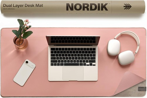 Nordik felt and leather desk - felt,