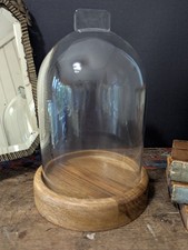 Glass Dome closhe, Wooden