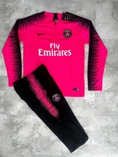 Jordan Nike PSG 18/19 Strike Drill Training Tracksuit Pink