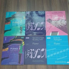 ABRSM Grade 1 & 2 Bundle x 6 books exam pieces specimen sight reading tests etc