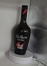 Empty Tia Maria alcohol bottle for upcycling, 