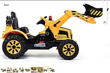 12V Battery Powered Kids Ride On Excavator Children Electric Motorized Truck Toy
