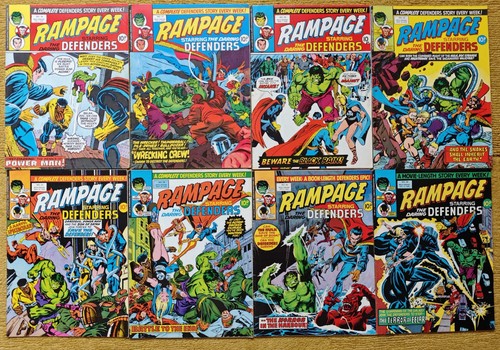 Marvel comics rampage set - marvel,