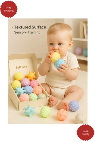 6pcs baby sensory balls - baby,