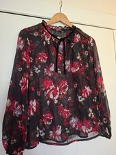 Matalan Sheer Top, Size 16