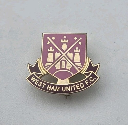 West ham united pin badge - ham,