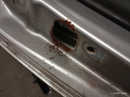 Rear door vauxhall meriva - rear,