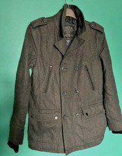 Guess Mens Jacket Wool Blend