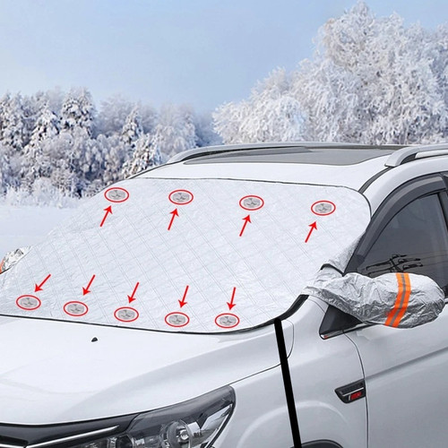 Magnetic car windshield cover - magnetic,