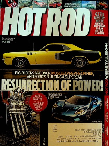 Hot rod magazine june - hot,