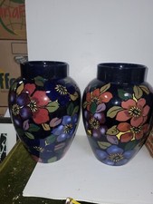 Pair Of Royal Stanley Ware Art
