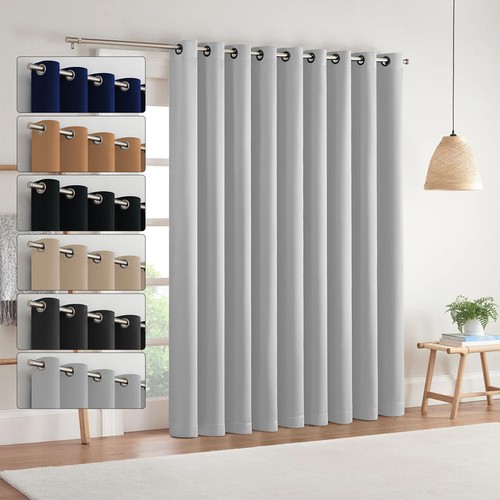 Blackout door curtain thick - blackout,