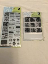 2 x Inkadinkado stamp sets - 46 stamps + 1 stamp block