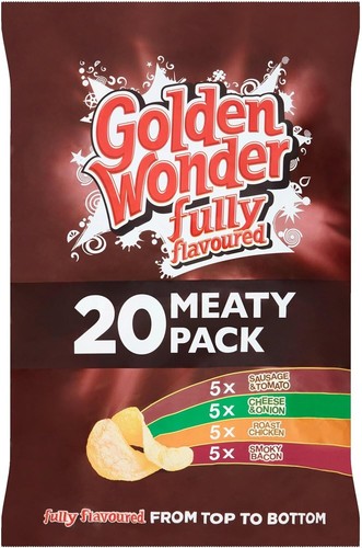 Golden wonder fully - golden, flavoured