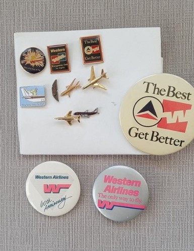 Western airlines wal pin - wal,