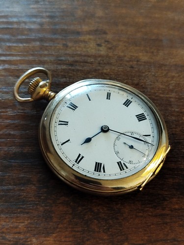 Antique 10k gold elgin - gold,