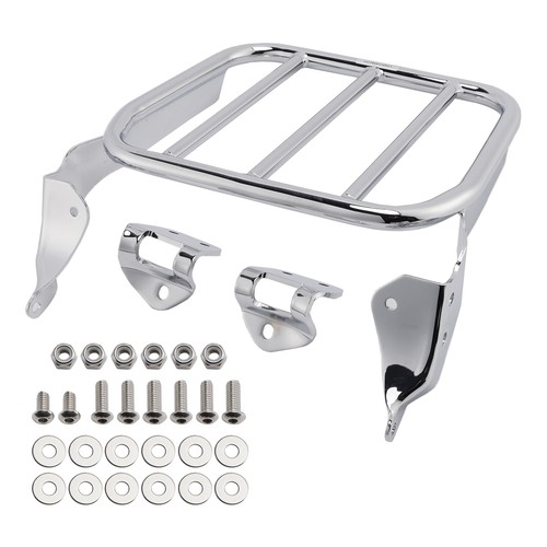 Chrome luggage rack - rack, sissy