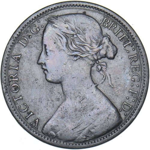 1864 penny - (upper,