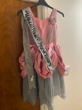 Halloween Princess fancy dress 11-12 years dress up Tu pink/grey