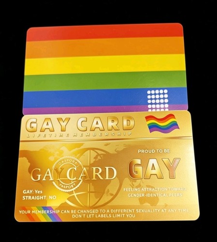 Gay card pvc - , passport