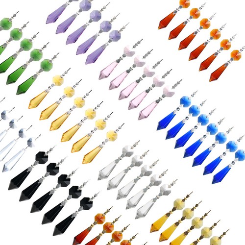 Chandelier glass crystals - 10,