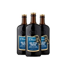 St. Peters Brewery Old Style Porter 5.1% ABV 3 x 500ml Glass Bottles