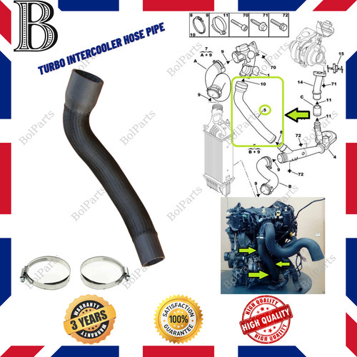 Turbo intercooler hose pipe - turbo,