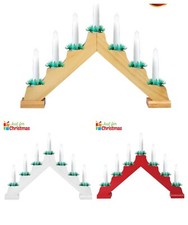 Christmas candle bridge arch - christmas,