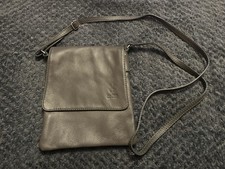 Brown/Khaki Vera Pelle Leather Bag Good Condition