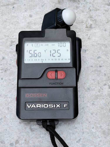 Gossen variosix exposure - gossen,
