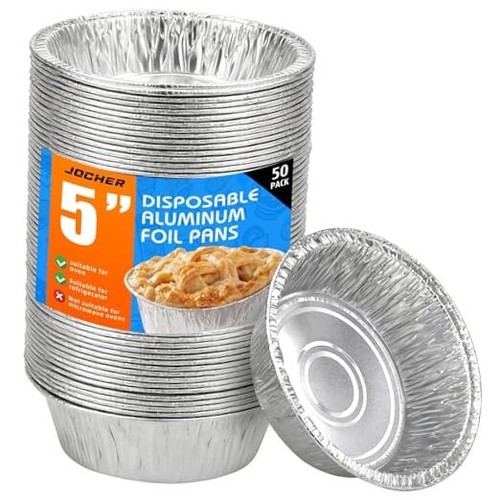 Pack mini pie pans 5in - pack,