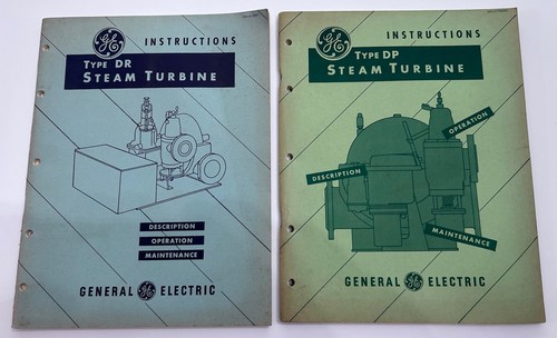 Steam turbine manuals type - turbine,