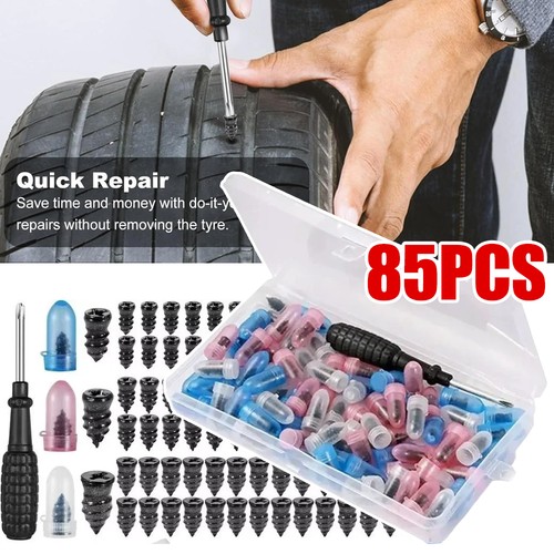 85pcs tyre puncture repair kit - puncture,
