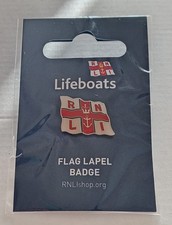 RNLI Lifeboats Flag Lapel