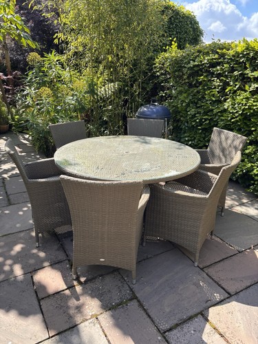 Hartman rattan garden dining - garden,