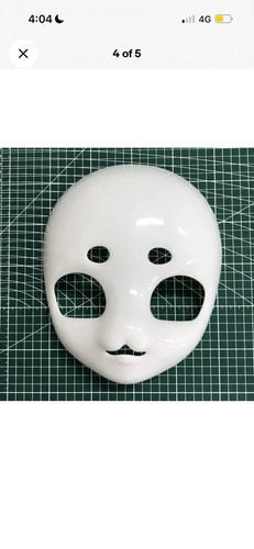 White plastic fursuit - white,