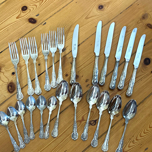Viners silver plated kings - viners,