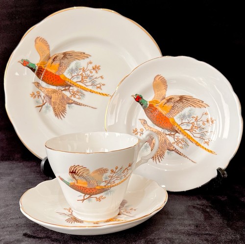 Vintage pheasants bone - vintage,