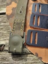 German WW2 GAS MASK Tin Straps